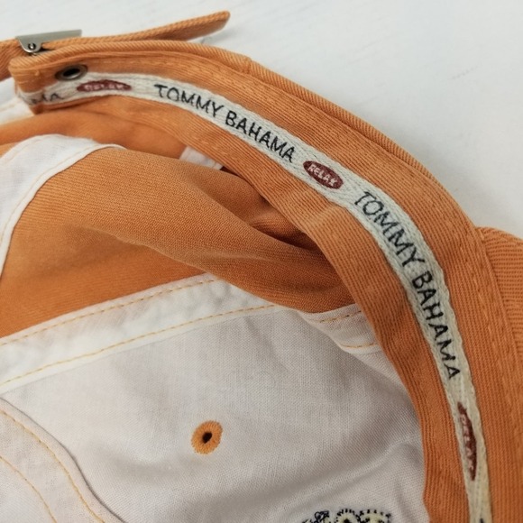 Vintage 90's Tommy Bahama Ball Cap Cotton Adjustable Guys Girls Men's - Picture 3 of 10